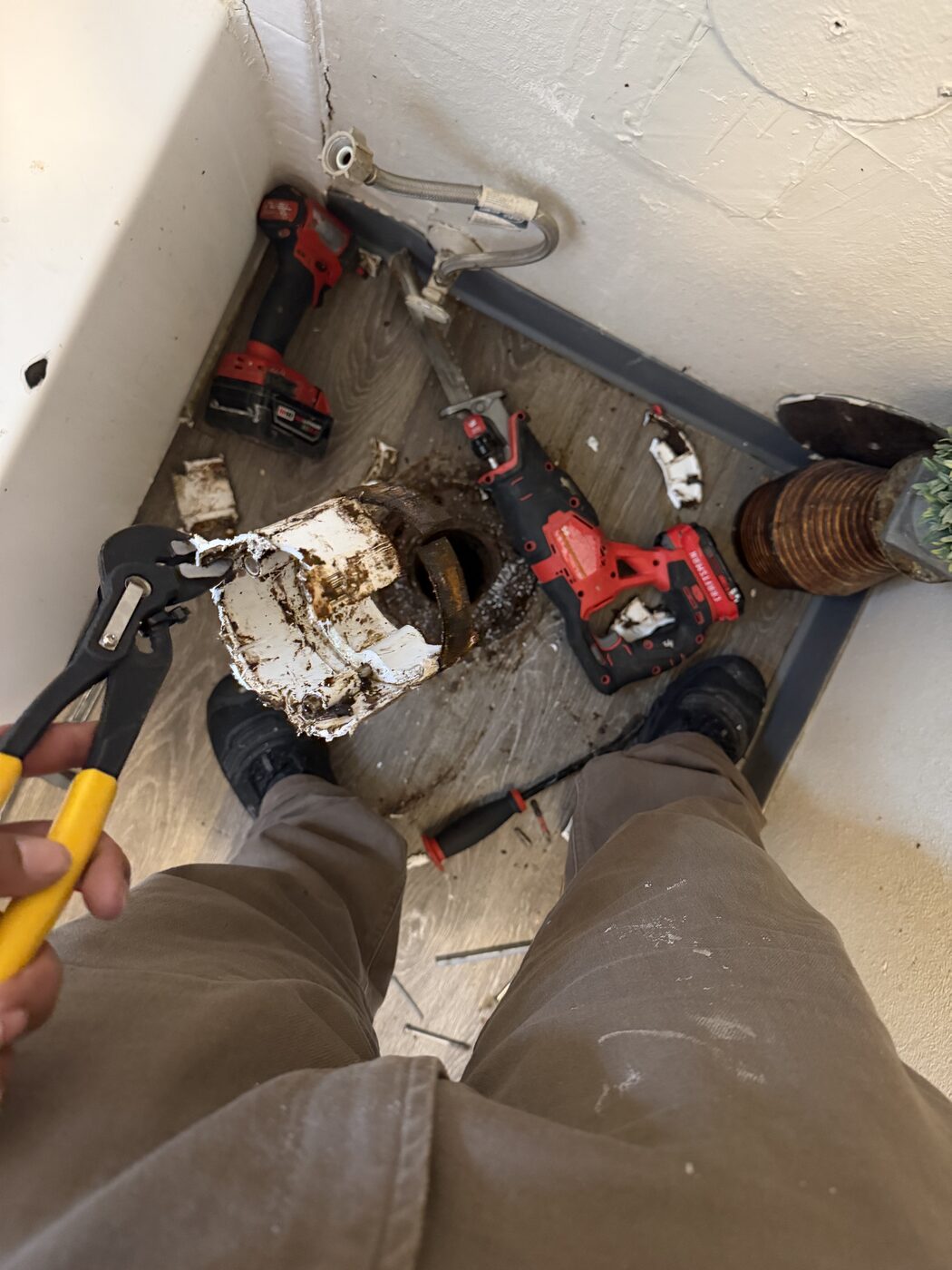 Toilet Flange Replacement